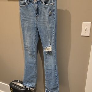Judy Blue Light Blue Straight Leg Jeans